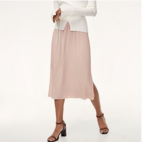 Aritzia Wilfred Celesse Skirt in Black - Picture 5 of 6